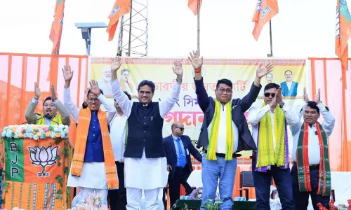 धमकी की राजनीति सफल नहीं होगी, जनजाति क्षेत्रों में BJP मजबूत हो रही है: त्रिपुरा के CM माणिक साहा धमकी की राजनीति सफल नहीं होगी, जनजाति क्षेत्रों में BJP मजबूत हो रही है: त्रिपुरा के CM माणिक साहा