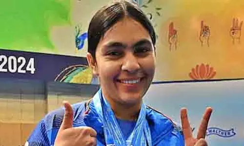 Suruchi Singh ने 10m एयर पिस्टल में गोल्ड, सैन्याम को सिल्वर Suruchi Singh ने 10m एयर पिस्टल में गोल्ड, सैन्याम को सिल्वर