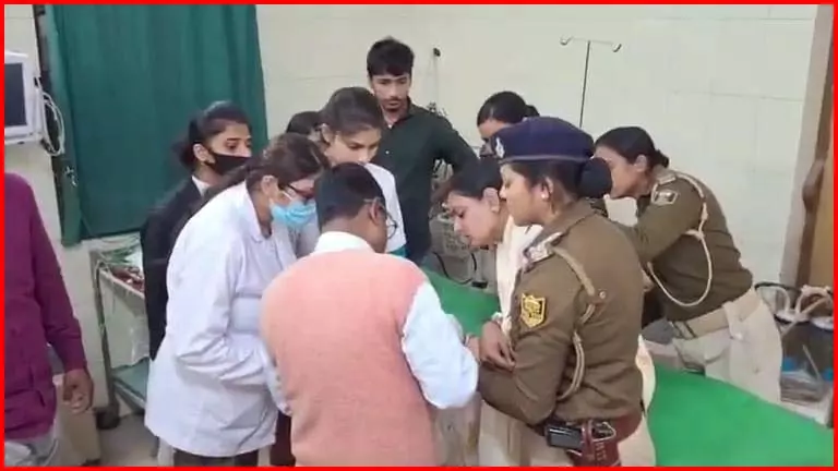एसपी कार्यालय के बाहर बवाल, मचा हड़कंप एसपी कार्यालय के बाहर बवाल, मचा हड़कंप