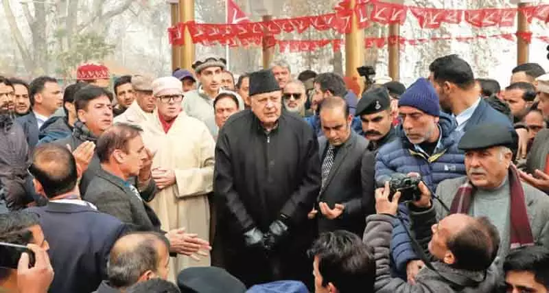 NC ने शेख अब्दुल्ला की 120वीं जयंती पर गवर्नेंस उपलब्धियां दिखाई NC ने शेख अब्दुल्ला की 120वीं जयंती पर गवर्नेंस उपलब्धियां दिखाई