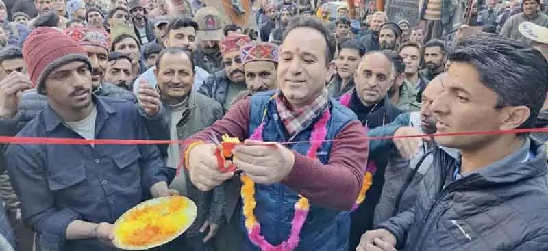 सुनील शर्मा ने पद्दार नागसेनी कनेक्टिविटी परियोजना की आधारशिला रखी सुनील शर्मा ने पद्दार नागसेनी कनेक्टिविटी परियोजना की आधारशिला रखी