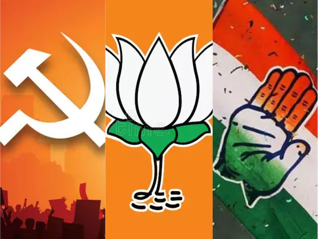 Kollam: कांग्रेस, BJP और लेफ्ट ने मिलाया हाथ, चुनावी रणनीति पर चर्चा Kollam: कांग्रेस, BJP और लेफ्ट ने मिलाया हाथ, चुनावी रणनीति पर चर्चा