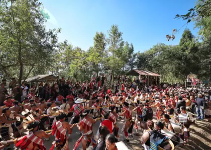 Nagaland: हॉर्नबिल फेस्टिवल में 18 नागा समुदायों की सांस्कृतिक झलक Nagaland: हॉर्नबिल फेस्टिवल में 18 नागा समुदायों की सांस्कृतिक झलक