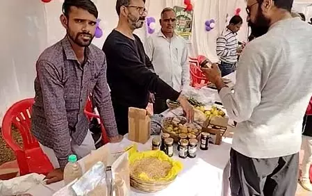 जैविक खेती प्रोत्साहन अभियान को गति देने के लिए नीमच में हाट की शुरुआत जैविक खेती प्रोत्साहन अभियान को गति देने के लिए नीमच में हाट की शुरुआत