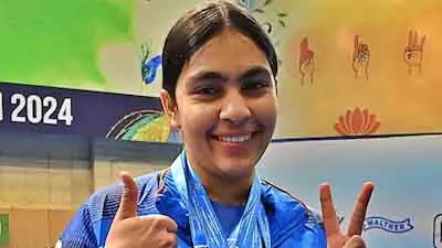 Suruchi Singh ने 10m एयर पिस्टल में गोल्ड, सैन्याम को सिल्वर Suruchi Singh ने 10m एयर पिस्टल में गोल्ड, सैन्याम को सिल्वर