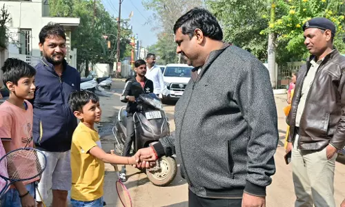 मंत्री गजेंद्र यादव ने उरला रेलवे फाटक तक प्रस्तावित सड़क निर्माण कार्य का किया निरीक्षण
