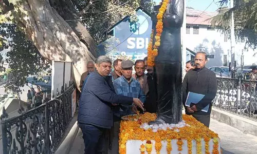 Chamba में अंबेडकर को पुष्पांजलि अर्पित की गई