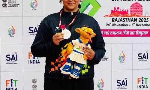 Himachal: राज्य विश्वविद्यालय के एथलीटों ने खेलो इंडिया यूनिवर्सिटी गेम्स में दो सिल्वर मेडल जीते Himachal: राज्य विश्वविद्यालय के एथलीटों ने खेलो इंडिया यूनिवर्सिटी गेम्स में दो सिल्वर मेडल जीते