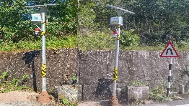 कलिंग घाट पर सेंसर सायरन से अलर्ट