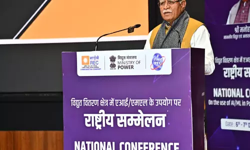 AI, मशीन-लर्निंग आधारित अनुप्रयोग भारत के बिजली क्षेत्र में बदलाव लाने में महत्वपूर्ण भूमिका निभाएंगे: मनोहर लाल