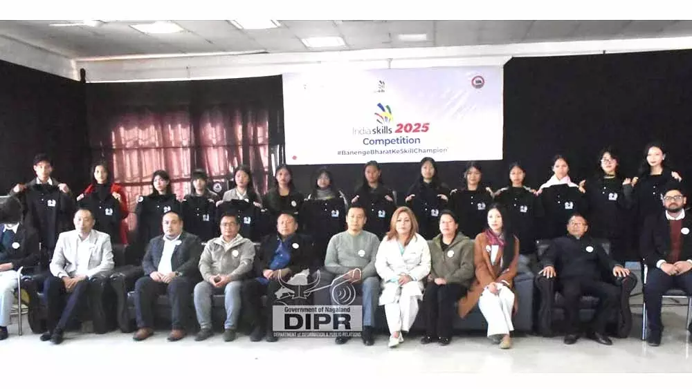 Nagaland : कोहिमा में इंडिया स्किल्स प्रतियोगिता 2025 आयोजित हुई