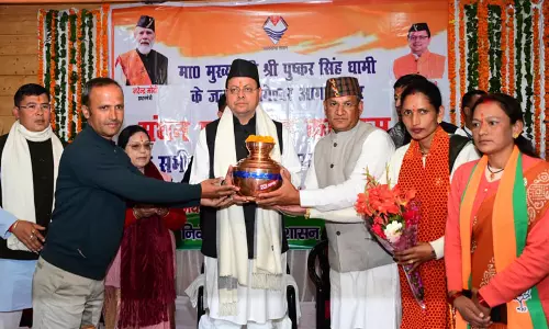 CM धामी ने सुना जनता की राय CM धामी ने सुना जनता की राय