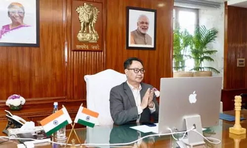 बीआरओ की 125 बुनियादी ढांचा परियोजनाओं के उद्घाटन समारोह में किरेन रिजिजू हुए शामिल