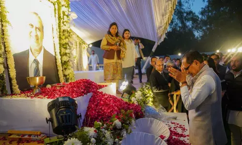 केंद्रीय कृषि मंत्री शिवराज चौहान ने स्वराज कौशल को दी श्रद्धांजलि