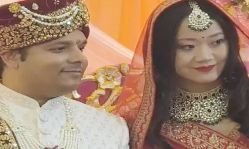 चीन की युवती ने भारतीय प्रेमी से लिए सात फेरे, ये रिश्ता बना चर्चा का विषय