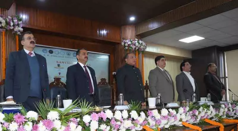 NLU ने संविधान दिवस पर समापन, एमओयू-हस्ताक्षर समारोह आयोजित किया NLU ने संविधान दिवस पर समापन, एमओयू-हस्ताक्षर समारोह आयोजित किया