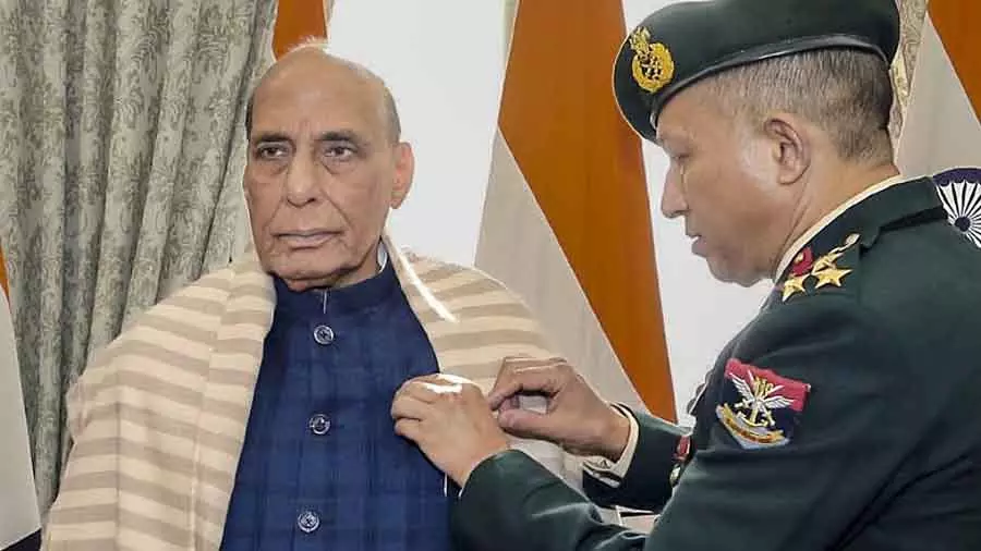 रक्षा मंत्री राजनाथ सिंह ने 125 BRO प्रोजेक्ट्स देश को समर्पित किए रक्षा मंत्री राजनाथ सिंह ने 125 BRO प्रोजेक्ट्स देश को समर्पित किए