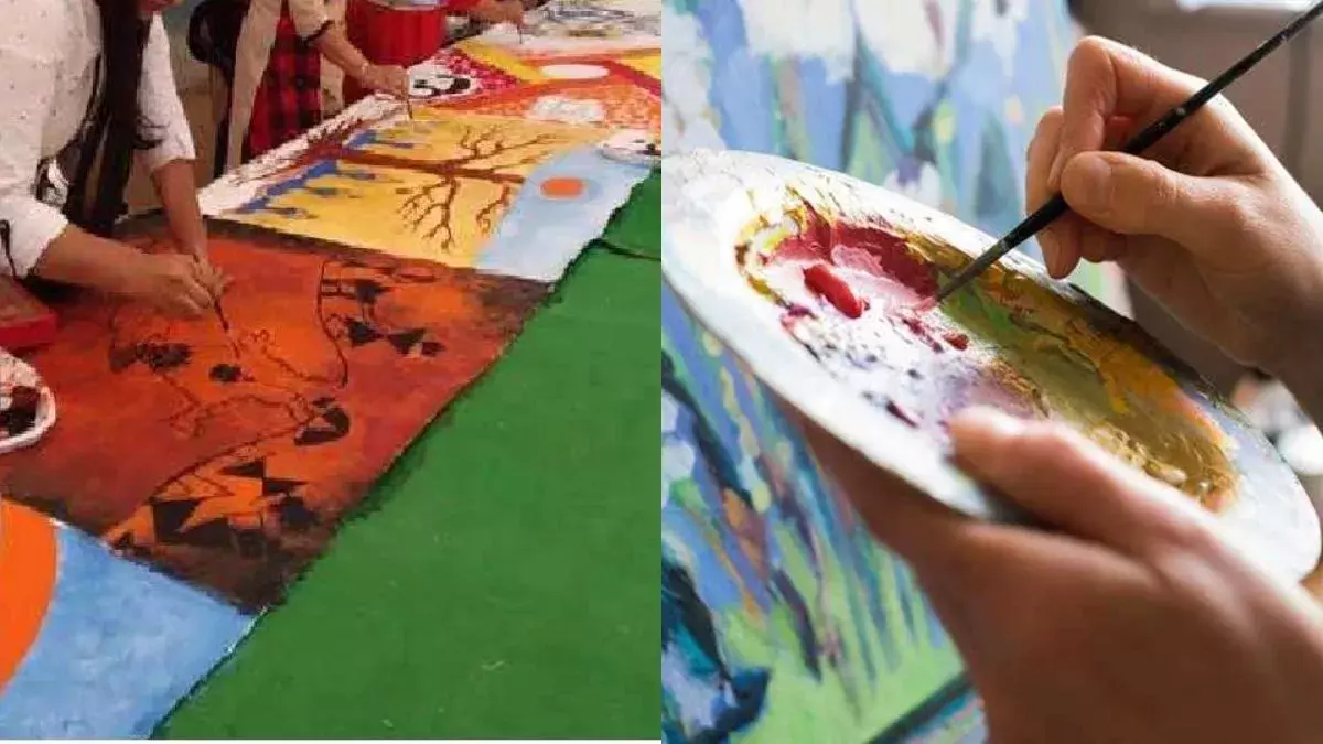 Jammu: छात्रों को बढ़ावा देने चित्रकला प्रतियोगिता का आयोजन Jammu: छात्रों को बढ़ावा देने चित्रकला प्रतियोगिता का आयोजन