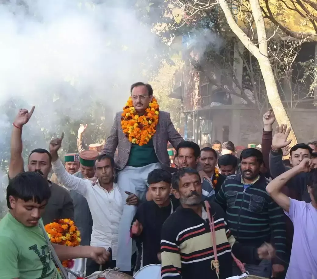Nahan: उद्योग मंत्री ने पेयजल योजना का लोकार्पण कर किया जनता को समर्पित Nahan: उद्योग मंत्री ने पेयजल योजना का लोकार्पण कर किया जनता को समर्पित