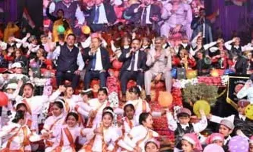 Bharauli DAV School में वार्षिक समारोह में संगीत और नृत्य की धूम रही Bharauli DAV School में वार्षिक समारोह में संगीत और नृत्य की धूम रही