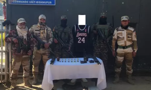 Manipur में 18 कट्टर उग्रवादी गिरफ्तार, हथियार ज़ब्त