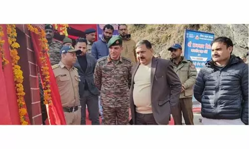 खेत CRP ढोक रोड का उद्घाटन हुआ, सेना और स्थानीय लोगों के लिए आवाजाही बेहतर होगी
