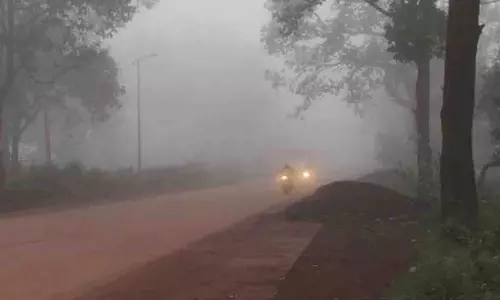 Koida में बढ़ती ठंड, लोग घरों में कैद Koida में बढ़ती ठंड, लोग घरों में कैद
