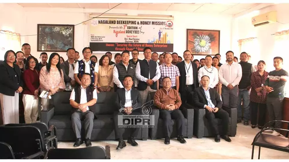 Nagaland मधुमक्खी पालन और शहद मिशन ने 7वां नागालैंड हनी बी दिवस मनाया Nagaland मधुमक्खी पालन और शहद मिशन ने 7वां नागालैंड हनी बी दिवस मनाया