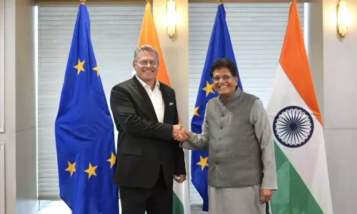 पियूष गोयल के साथ भारत में EU प्रतिनिधियों की दो दिवसीय बैठक