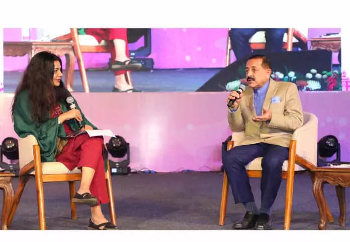 भारत अब टेक्नोलॉजी से चलने वाली ग्रोथ में ग्लोबल ट्रेंड्स को आकार दे रहा है: Dr. Jitendra भारत अब टेक्नोलॉजी से चलने वाली ग्रोथ में ग्लोबल ट्रेंड्स को आकार दे रहा है: Dr. Jitendra