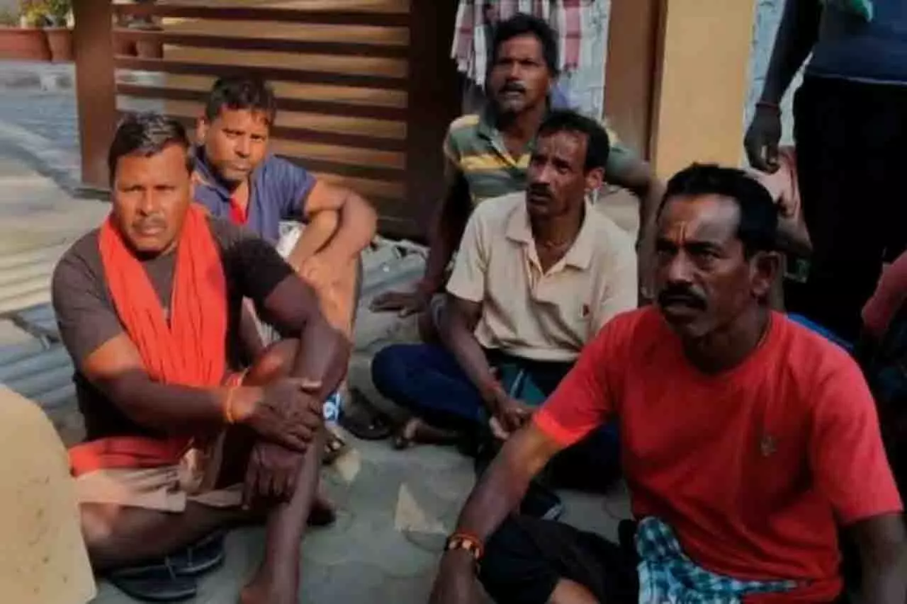 Odisha: जंगली हाथियों ने फसलें नष्ट कीं, किसानों ने कार्रवाई की मांग की Odisha: जंगली हाथियों ने फसलें नष्ट कीं, किसानों ने कार्रवाई की मांग की
