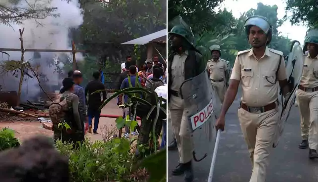 Malkangiri में महिला की बिना सिर वाली लाश मिलने से तनाव Malkangiri में महिला की बिना सिर वाली लाश मिलने से तनाव