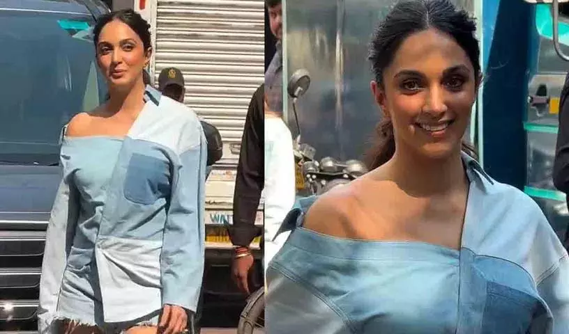 Kiara Advani लंबे गैप के बाद मुंबई में शूटिंग पर वापस लौटीं Kiara Advani लंबे गैप के बाद मुंबई में शूटिंग पर वापस लौटीं