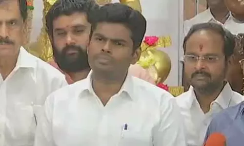 Tamil Nadu : अन्नामलाई फिर से दिल्ली जा रहे हैं Tamil Nadu : अन्नामलाई फिर से दिल्ली जा रहे हैं