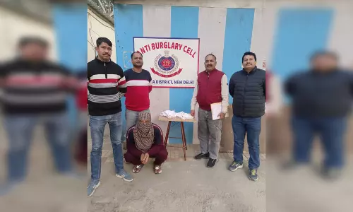 50 हजार रुपए का इनामी चोर गिरफ्तार, 100 ग्राम सोना बरामद