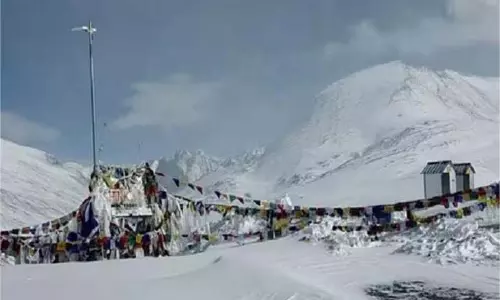 Rohtang:   इलाके में छाई सफेद चादर  , दो दिन तक घना कोहरा छाने की संभावना