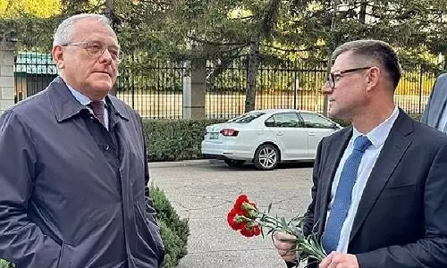 North Korea के किम ने प्योंगयांग में रूसी राजदूत की मौत पर पुतिन को शोक संदेश भेजा