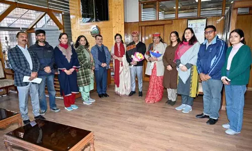 गोवा प्रतिनिधिमंडल ने HP University में नेतृत्व, इनोवेशन की जानकारी हासिल की