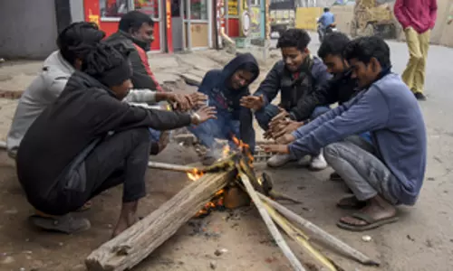 Bihar में शीतलहर, पछुआ हवाओं से ठंड बढ़ी