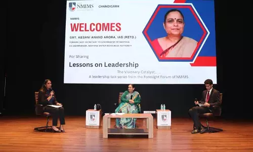 रिटायर्ड IAS अधिकारी केशनी आनंद अरोड़ा के साथ पहला लीडरशिप टॉक्स सेशन आयोजित किया