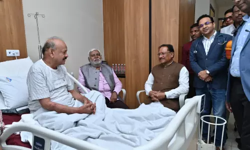 रायपुर में पूर्व मंत्री भैयालाल राजवाड़े भर्ती, CM साय ने जाना हालचाल