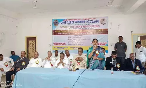 MLA सुनिता लक्ष्मा रेड्डी का कहना है कि संयुक्त परिवारों का विकास होना चाहिए