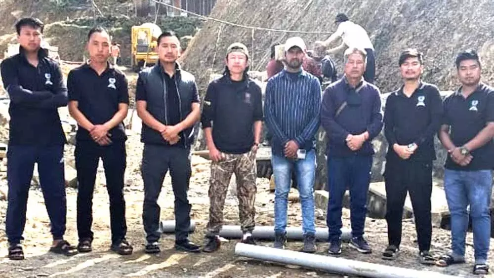 Nagaland : PTYO ने NH-129A सड़क निर्माण का निरीक्षण किया सहयोग की अपील की