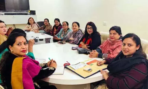 BJP महिला मोर्चा ने नए कार्यकारी सदस्यों के साथ परिचय बैठक की
