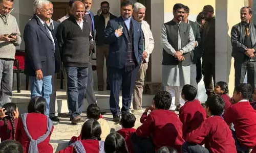 Satish Sharma ने बालग्राम चन्नी रामा का दौरा किया, सुविधाओं का जायजा लिया