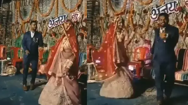 शादी में तुमसा कोई प्यारा गाने पर डांस करते कपल का Video वायरल