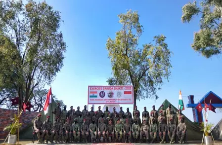 हिमाचल प्रदेश में भारत-इंडोनेशिया संयुक्त विशेष बल अभ्यास गरुड़ शक्ति जारी हिमाचल प्रदेश में भारत-इंडोनेशिया संयुक्त विशेष बल अभ्यास गरुड़ शक्ति जारी