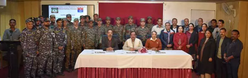 Himachal: कृषि विश्वविद्यालय में सेना, नौसेना कर्मियों के लिए प्रशिक्षण पाठ्यक्रम शुरू हुआ Himachal: कृषि विश्वविद्यालय में सेना, नौसेना कर्मियों के लिए प्रशिक्षण पाठ्यक्रम शुरू हुआ