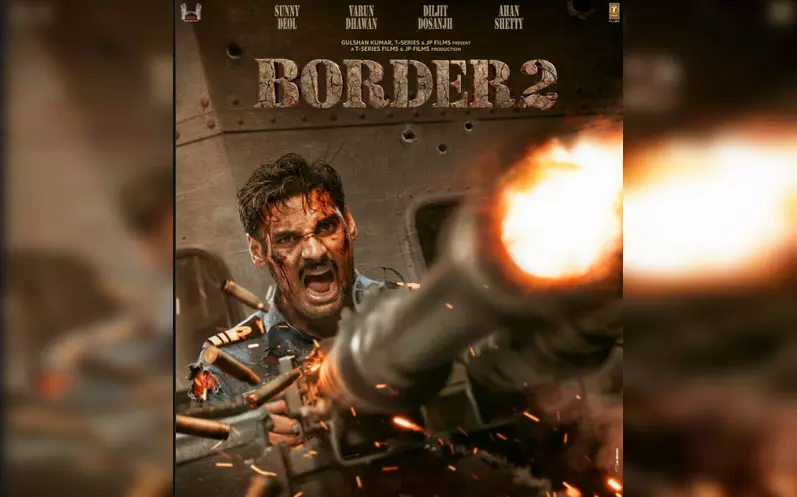 बॉर्डर-2 से अहान शेट्टी का दमदार लुक जारी, फिल्म जल्द होगी रिलीज बॉर्डर-2 से अहान शेट्टी का दमदार लुक जारी, फिल्म जल्द होगी रिलीज