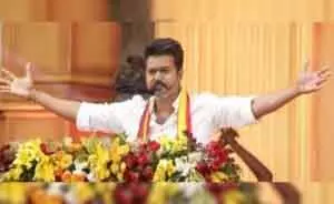 पुडुचेरी रैली में विजय का Tamil Nadu सरकार और केंद्र पर हमला, CM रंगसामी से बहस पुडुचेरी रैली में विजय का Tamil Nadu सरकार और केंद्र पर हमला, CM रंगसामी से बहस